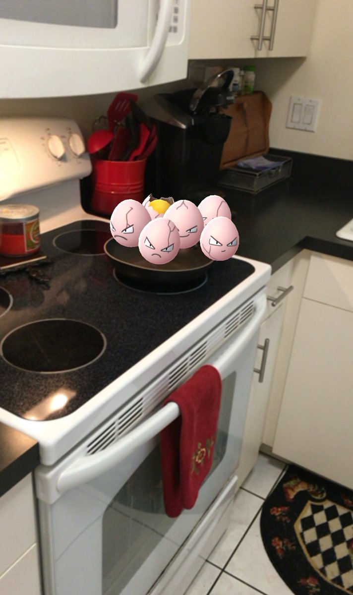 Good morning Twitter time to make breakfast #pokemongo