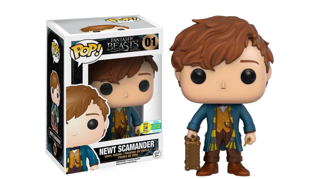 PotterBeasts's tweet image. Newt Scamander has been turned into a @OriginalFunko Pop! The figure will be released at @Comic_Con later this month