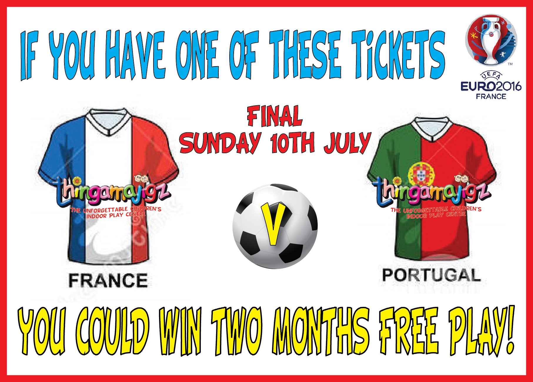 Thingamajigz Fingers Crossed If You Have A Ticket Fra Por Euro16 T Co Fjc7r4fzht Twitter Thingamajigz Fingers Crossed If You Have A Ticket Fra Por Euro16 T Co Fjc7r4fzht Twitter