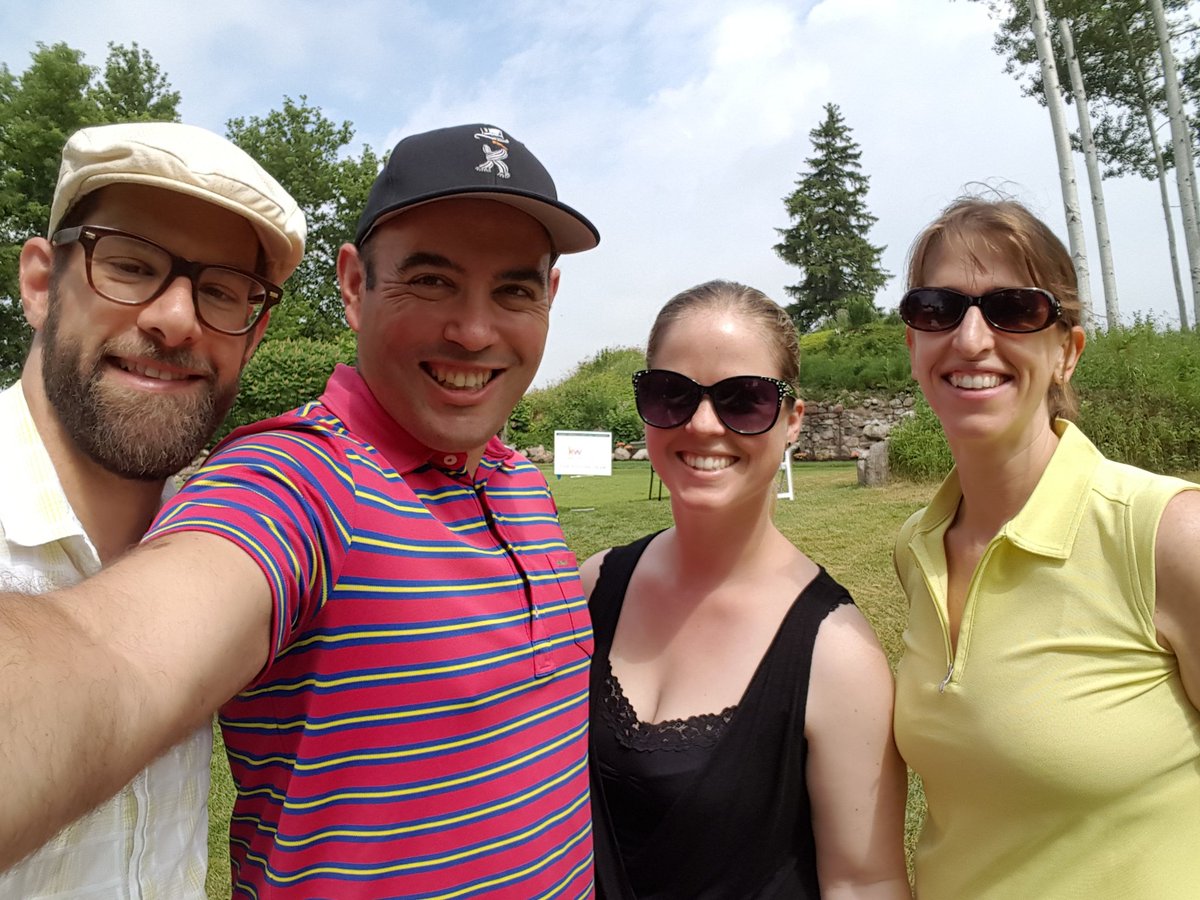 HeatherP719's tweet photo. Hot and hazy on the course for @MagnetForensics golf tournament @MagnetGolfTourn #teamcommunitech @BinaryTat https://t.co/ZyGD084SuU