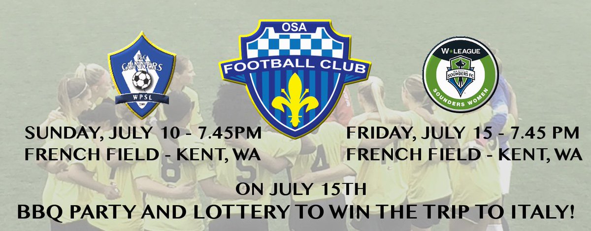 OSA_FC's tweet photo. https://t.co/FE4V7JOjUa A big game, a big party, a big day! #triptoitaly #2016WPSL #osafc #goOSA #playwithus @WPSL https://t.co/lir8r1rcNu