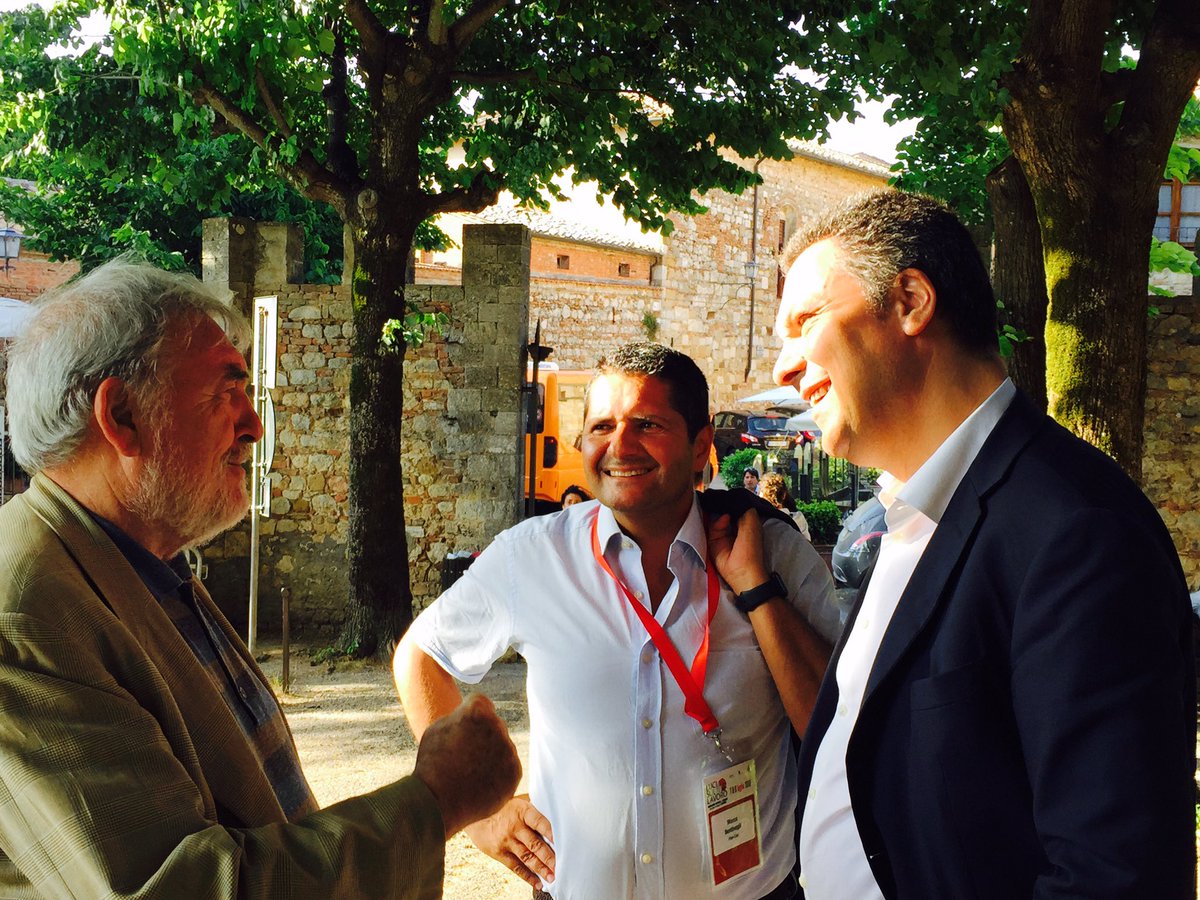 FIMCislStampa's tweet photo. #cosedisindacato @BentivogliMarco #Morese @VisentiniLuca si incontrano a #LSL16 a Montepulciano https://t.co/poRZe5JxpE