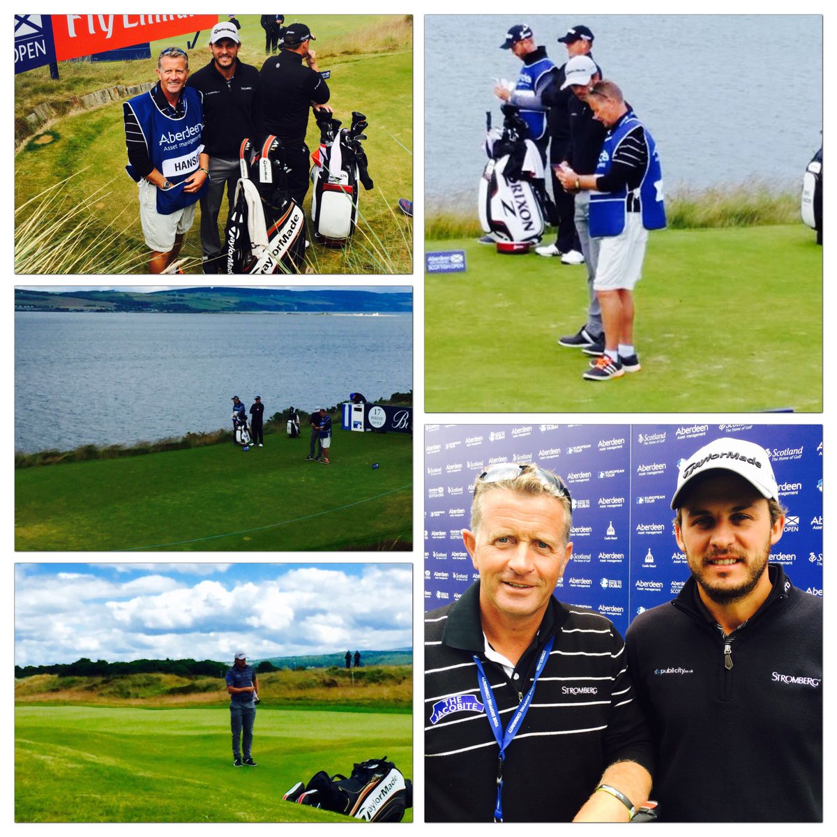 Hansonprogolf's tweet photo. Some pics from a fun day at the office! @EuropeanTour @AAMScottishOpen #toobz #links #windy https://t.co/hrTmyT2h07