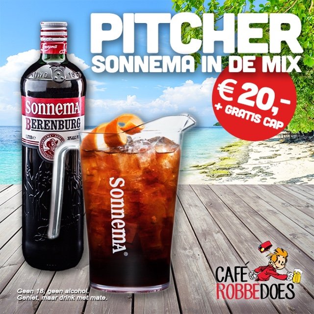 #sonnema weekend is van start!
Pitcher in de mix voor maar € 20, -