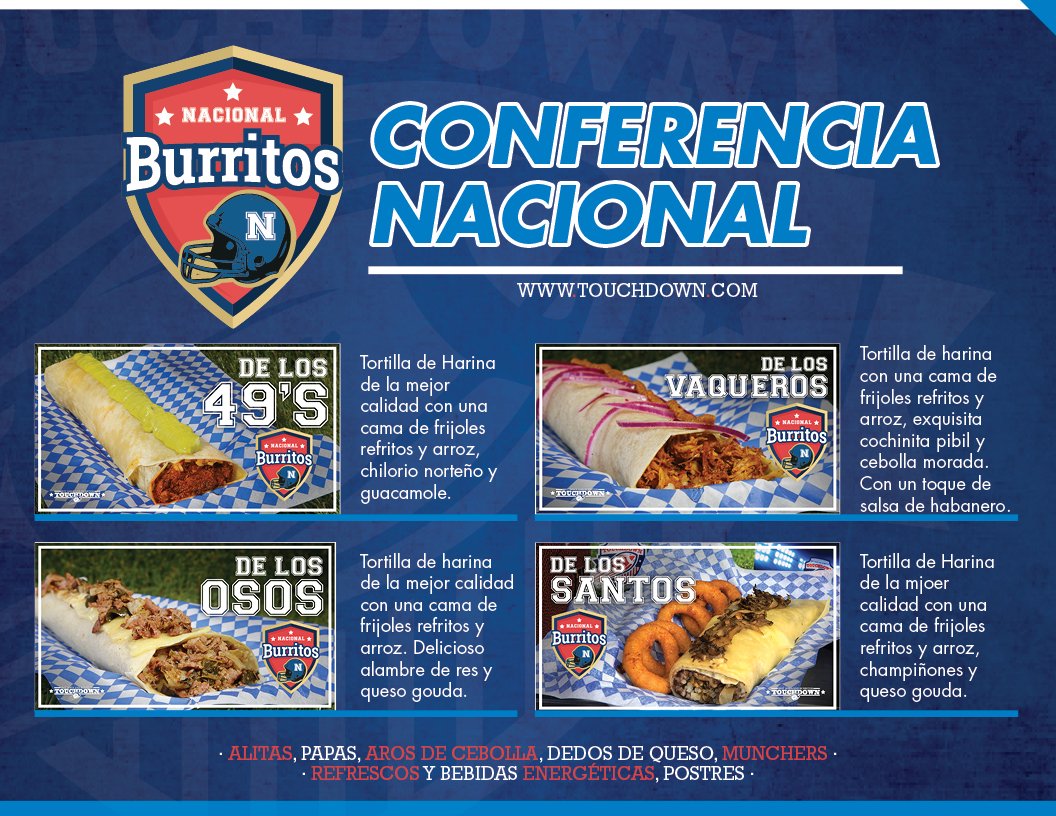 Touchdown_HB's tweet image. ¿Ya conoces el menú Touchdown?

¡Sacia tu antojo esta semana en nuestros puntos de venta!

#Foodtruck #BuenViernes🏈👊