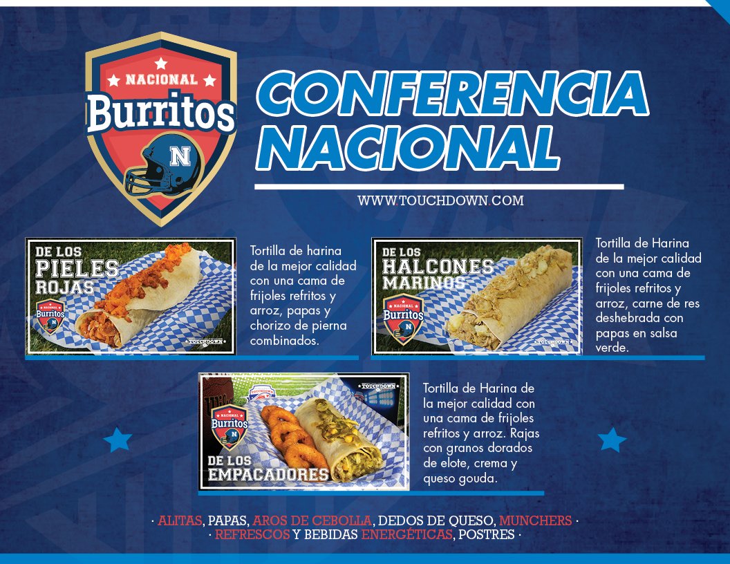 Touchdown_HB's tweet image. ¿Ya conoces el menú Touchdown?

¡Sacia tu antojo esta semana en nuestros puntos de venta!

#Foodtruck #BuenViernes🏈👊