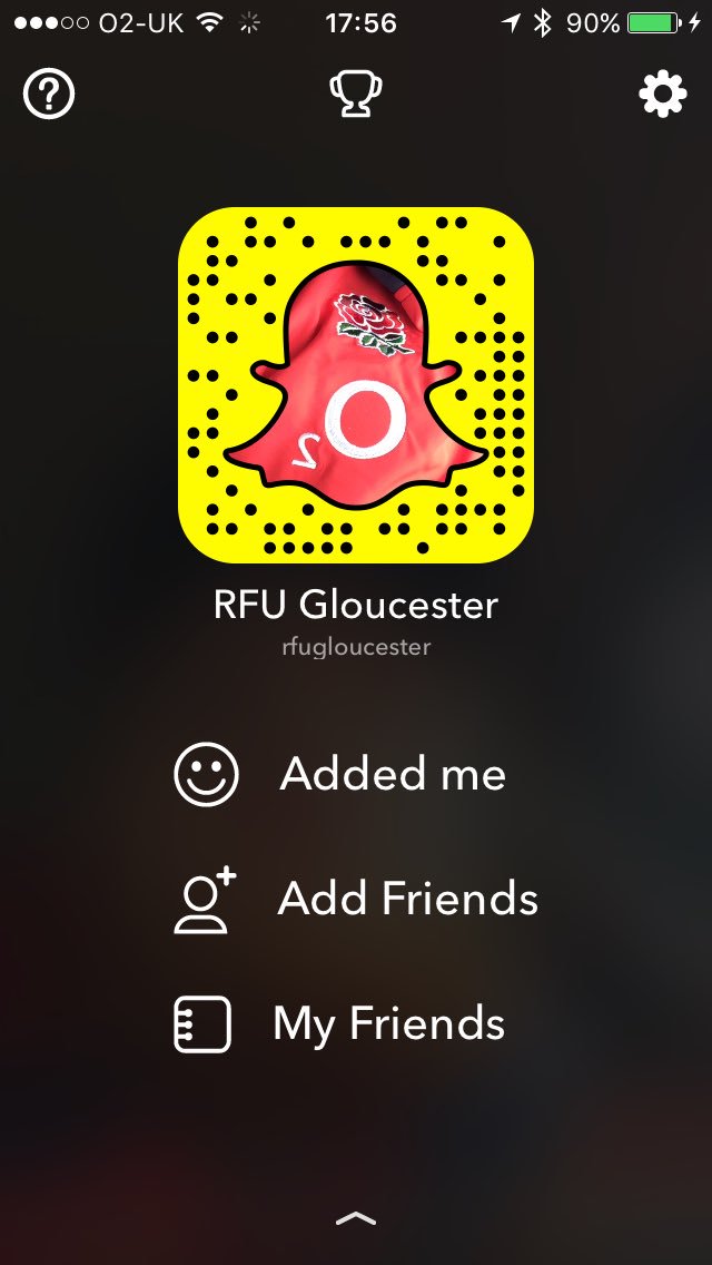 rfu_gloucester's tweet photo. Our new snapchat profile! Keep up to date with our snapchat stories https://t.co/Y0TsUtEkQS