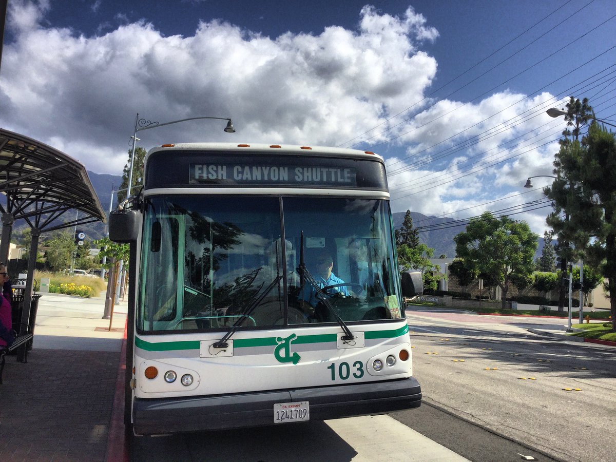 CityofDuarte's tweet photo. Fish Canyon #trail & #Duarte transit shuttle closed until further notice due 2 damage from #SanGabrielComplex fire. https://t.co/n09F1dOTOU