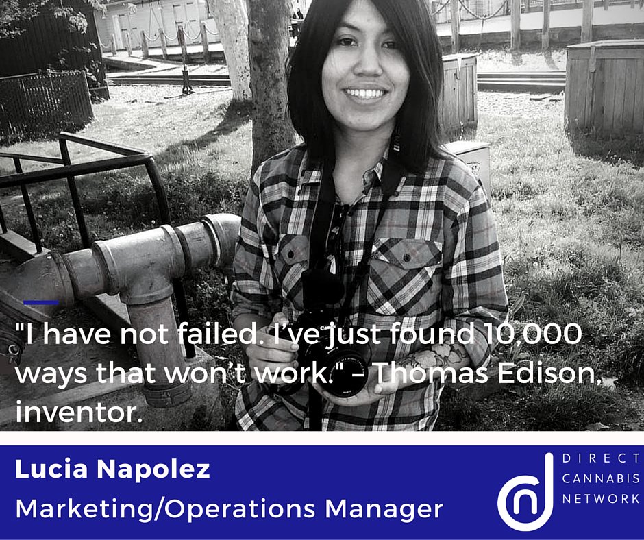 _DCNetwork_'s tweet photo. Meet The Team: Lucia Napolez, Marketing and Operations Manager #womenincannabis #dcnteam @DCN_Lucia27 https://t.co/PY6bCFEADh