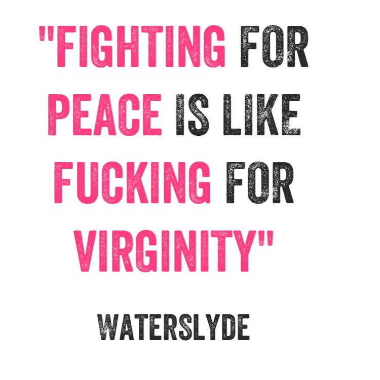 TheWaterSlyde's tweet photo. Saw this on a bathroom stall over 15 years ago. Can't stop thinking how fitting it is. #peacefordallas #peace https://t.co/DfM8f4Vq7A