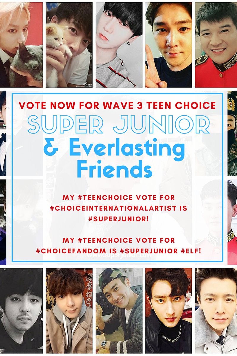 Sup3rJunior's tweet photo. Vote for #SuperJunior #ChoiceInternationalArtist &amp; #ELF #ChoiceFandom https://t.co/QXQLGgsoLA