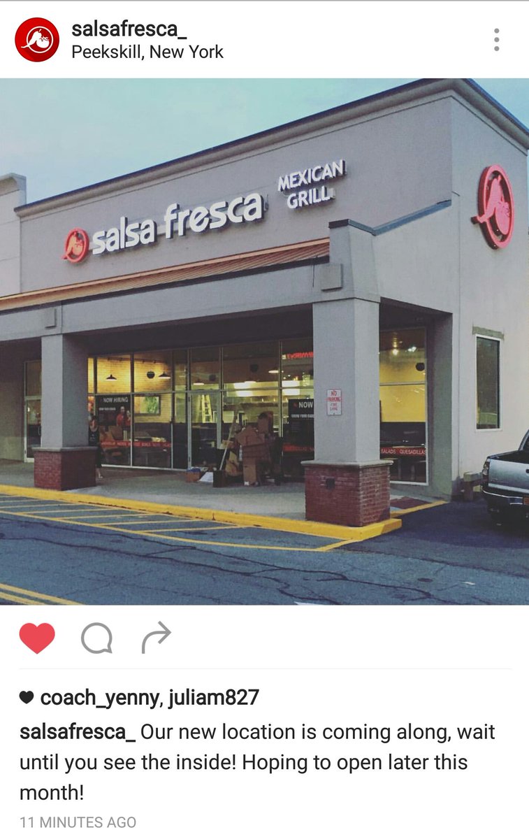 We are just as excited as <a href="/SalsaFresca_/">Salsa Fresca</a> is to open at Beach Shopping Center! Burritos on <a href="/DMT1129/">Daniel Taub</a> #success