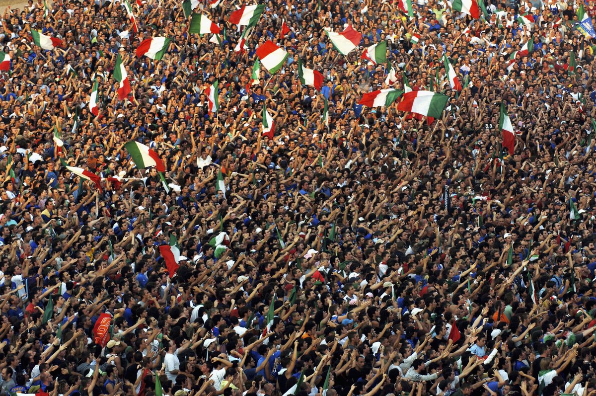 Azzurri_En's tweet photo. #9July2006 
All together as one. 
💙🇮🇹🇮🇹💙

#WC2006 #Germany2006 #VivoAzzurro #ItalyFrance #Final2006 https://t.co/3WL6b1VxAu