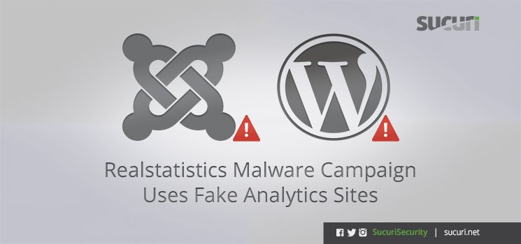 sucurisecurity's tweet photo. More details: #Realstatistics Malware Campaign Uses Fake Analytics Sites https://t.co/9xAVoEiQ6Q by @unmaskparasites https://t.co/POmaFxfdIv