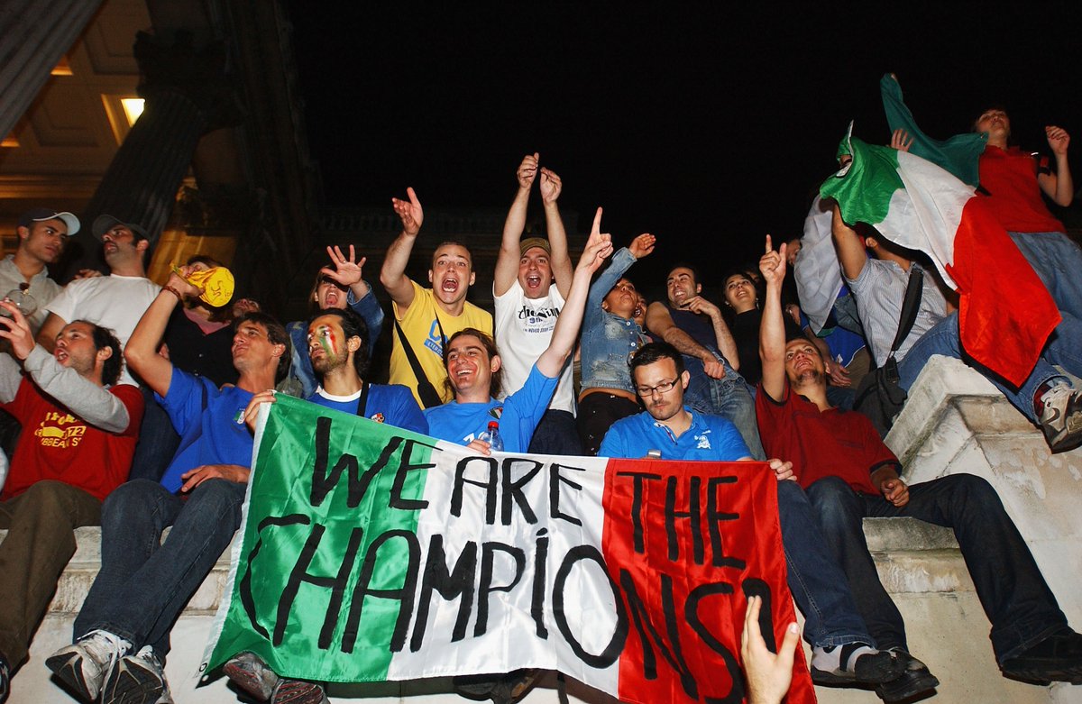 Azzurri_En's tweet photo. #9July2006 
Enough said. 🏆💙🇮🇹

#WC2006 #Germany2006 #ItalyFrance #VivoAzzurro #Final2006 https://t.co/Z300bx4zAP