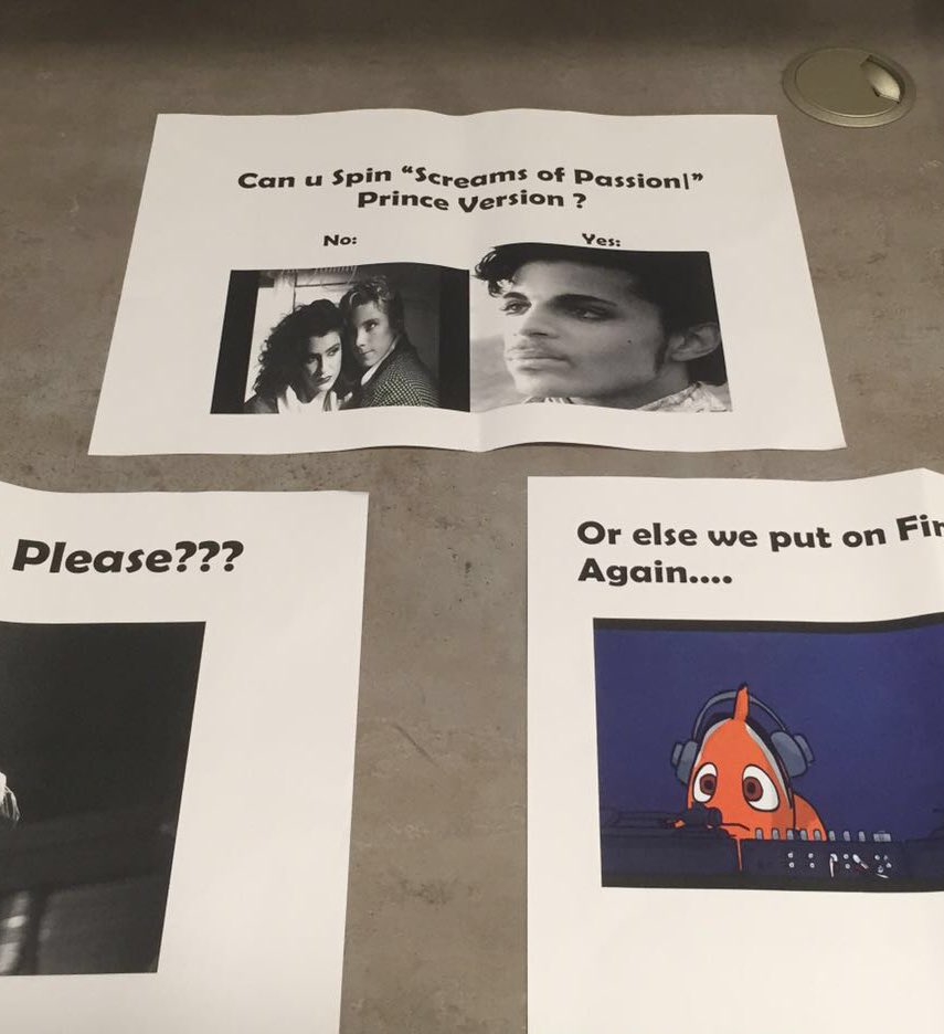 Smile <a href="/questlove/">?st</a> you r on <a href="/northseajazz/">NN North Sea Jazz Festival</a>  #purplearmy #nsj16 #findingnemo