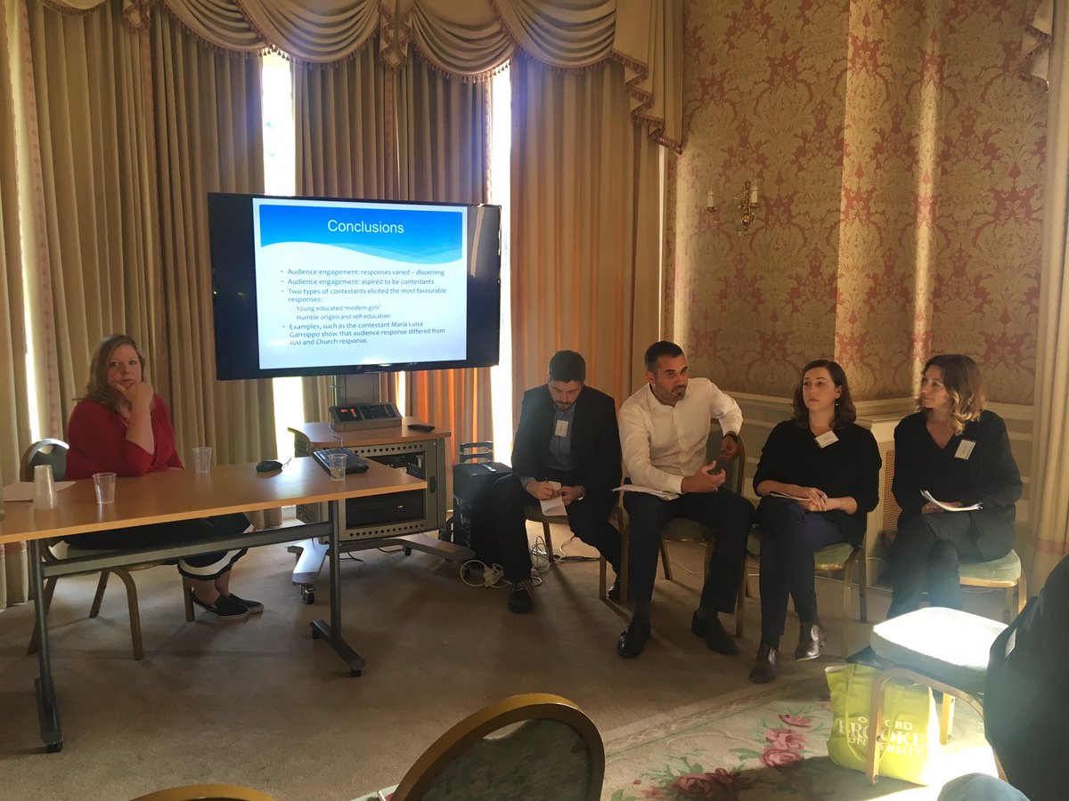 martinkaja's tweet photo. Q&amp;A of last panel at the Italian cinema audiences conference. What at amazing conference! #ICAconf2016 https://t.co/9dybBa57EY