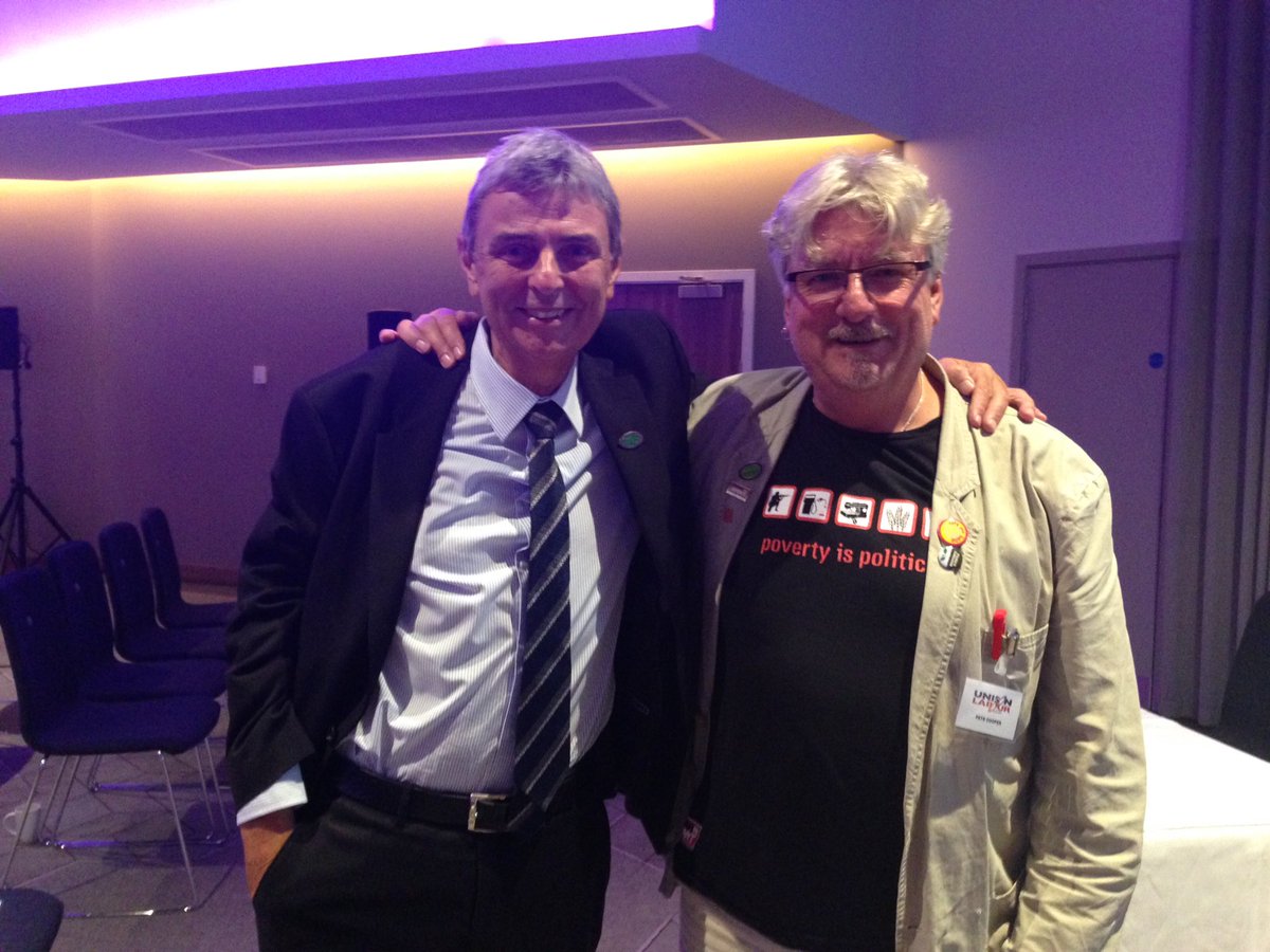 BCPUNISON's tweet photo. #LabLink16 proud to be chatting to our General Secretary at labour link political  forum https://t.co/tkdcdIQ2eb