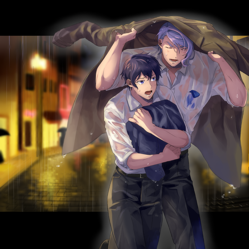 「「だから早く戻ろうと言ったじゃないですか」
「それは言わんでくれ…」 」|ヤス🚫Don't repost my artのイラスト