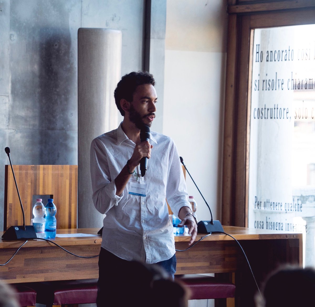 GSC_VeniceHub's tweet photo. Diamo il benvenuto a Matteo Beltramin, nuovo curator del Venice Hub! @GlobalShapers https://t.co/sdhUBGcbFH