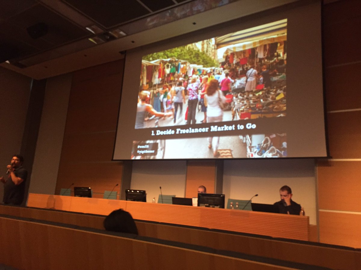 AlexTachalova's tweet photo. Use @Upwork to find cheap developers to outsource your tasks! By @yigitkonur #wmf16 https://t.co/xRebOlWPdx