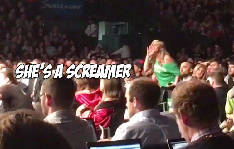 ChungFKennedy's tweet image. She's a shrieker 
#LifeTimeBan
#Interference 
#NailsOnAChalkboard