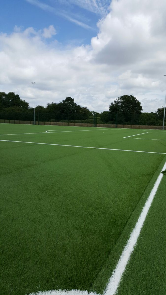 The installation of this 50mm Synthetic Grass in High Wycombe is now ready for the infill stage,  #sportspitches