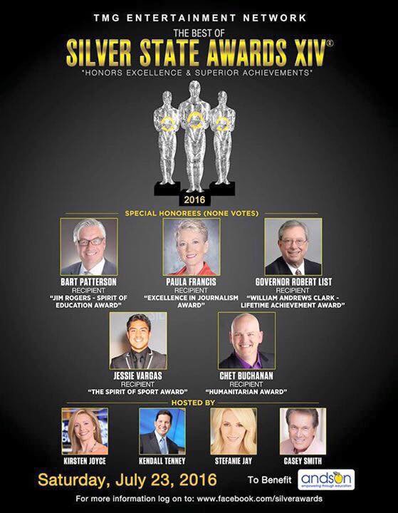 DFSSNV's tweet photo. Congratulations to our board chairman, Bart Patterson on being selected for this great award! https://t.co/oZR2M1iwkl