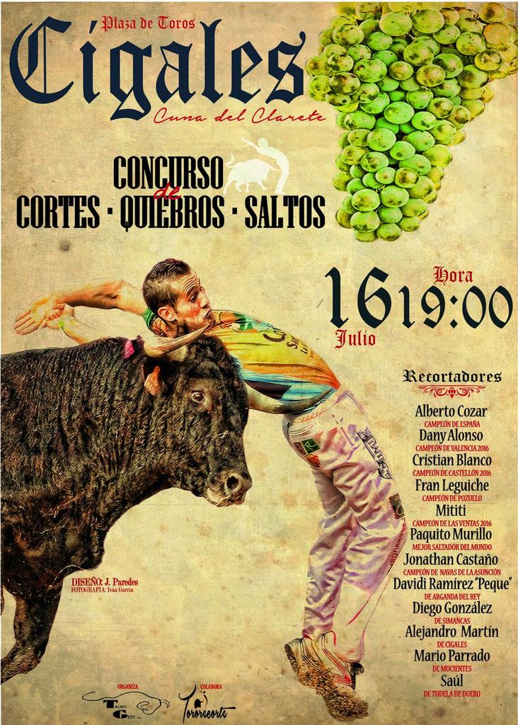 TurismoCigales's tweet photo. Este fin de semana de 10:00 a 14:00 y 17:00 a 19:00 h. En @TurismoCigales venta de abonos festejos taurinos https://t.co/hKdBu20nH8