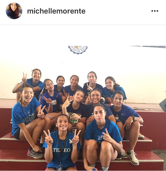 AteneoAgent's tweet photo. 236. The Lady Eagles visited Mae's alma mater (AdDU) in their last DVO trip! She spent total of 15yrs w Ateneo ©Mich https://t.co/JyFwqal2ea