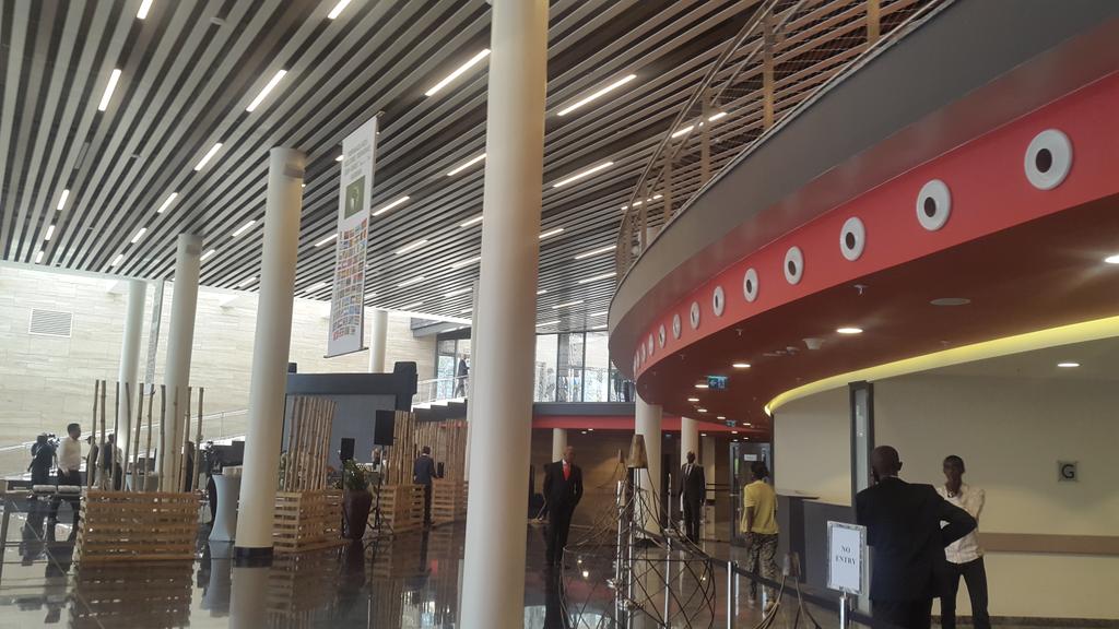 RWANDA Kigali Kigali Convention Centre & Radisson Blu Hotel U/C