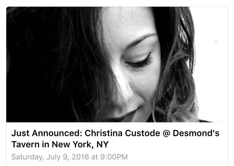 cmcsongbird's tweet photo. @desmondstavern @BestMusicNYC #nyc #original #music #midtown #singersongwriter #unsignedartist #pianist #livemusic https://t.co/dUWTsaWTbG