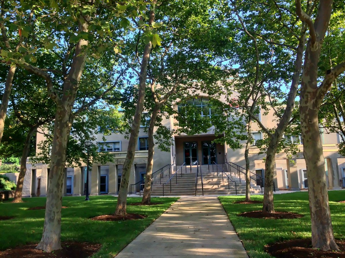 CUAlibraries's tweet photo. It's going to be a scorcher today. Good thing campus has a ton of lovely trees providing shade. #cua #howiseecua https://t.co/QMtjzPYIRY
