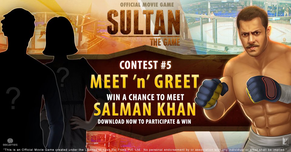 sultanthegame's tweet photo. Most Awaited Contest is now LIVE!
MEET 'n' GREET! Win a chance to meet @BeingSalmanKhan
Play https://t.co/VDW13VvAyP https://t.co/llScv3Q2ub