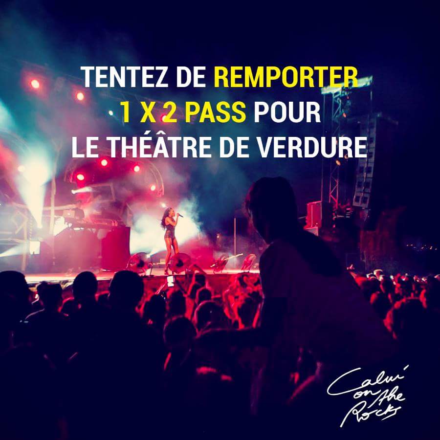 VillaSchweppes's tweet photo. Follow & RT avant 18h pour gagner 2 invitations pour ce soir au ThéÒtre de Verdure #calviontherocks #cotr2016 https://t.co/MrHWeascJn