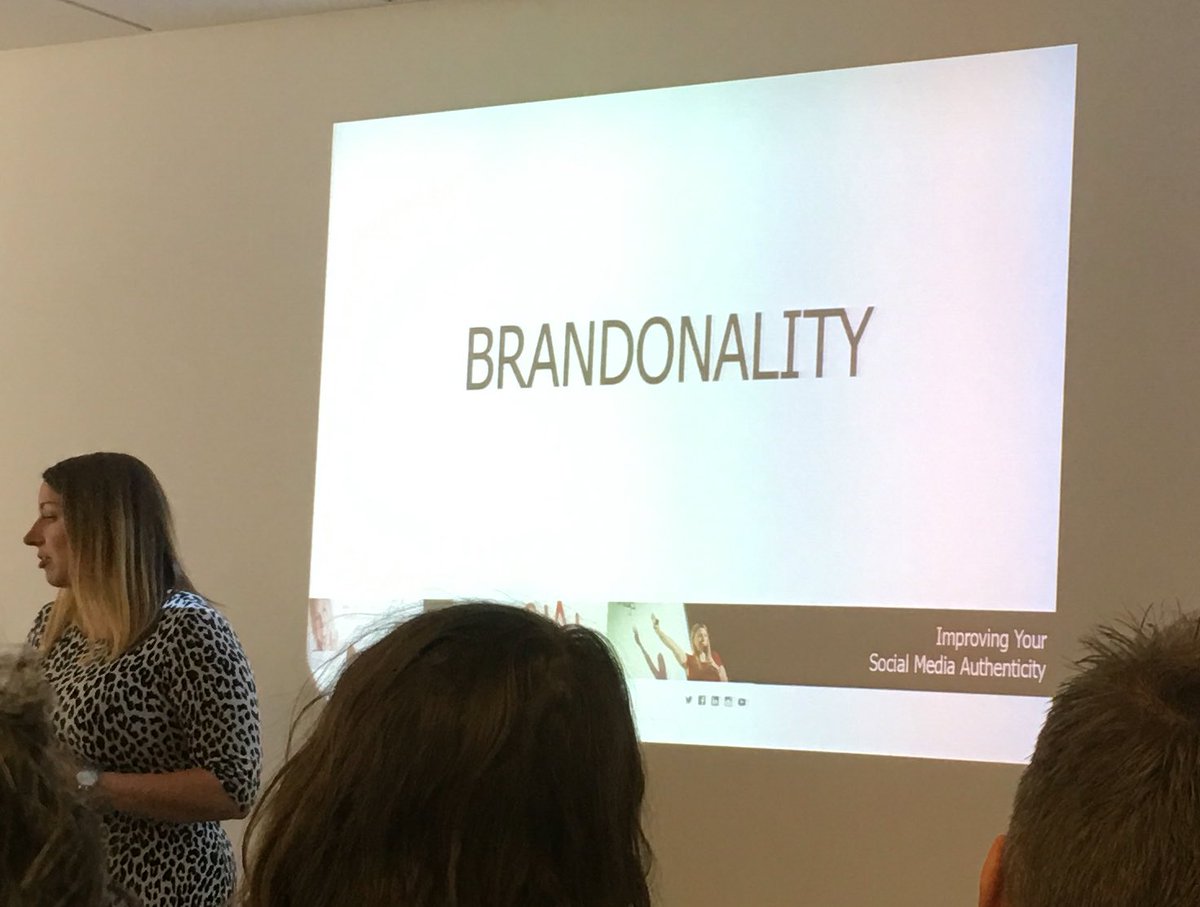 wlasinclair's tweet photo. #beesocialmcr @_SamFlynn says that your brand should have personality https://t.co/NVUx3TT4fE