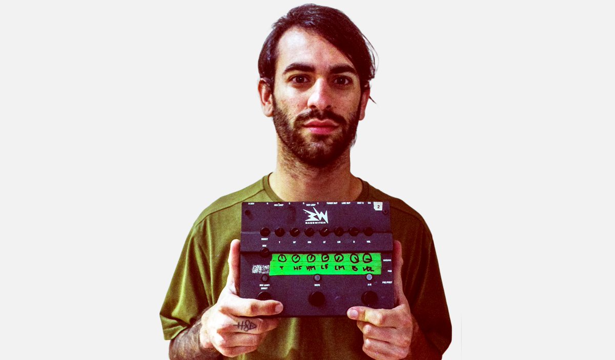 Basswitch's tweet photo. Hailing from down under!
We proudly welcome @Alexnorthlane from @Northlane to the family! #basswitch #lehle https://t.co/4b9v3A1TNQ