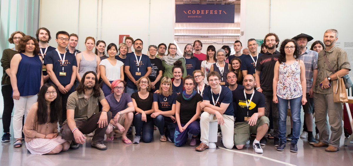 aitzolete's tweet photo. #codefestdss2016 Talde argazkia. Ederra izan da. Laster arte, see you soon! @CodefestDSS2016 https://t.co/uHOXcVvJAr