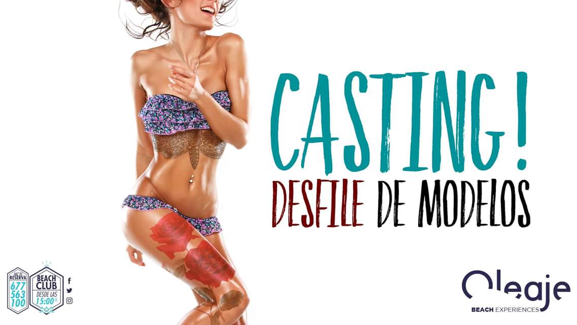 Yazmiraytu's tweet image. #CastingDeModelos en Oleaje Playa mixto. Mayores de edad. Chicas llevaros traje de baño y zapatos de cuña. #Pasarela