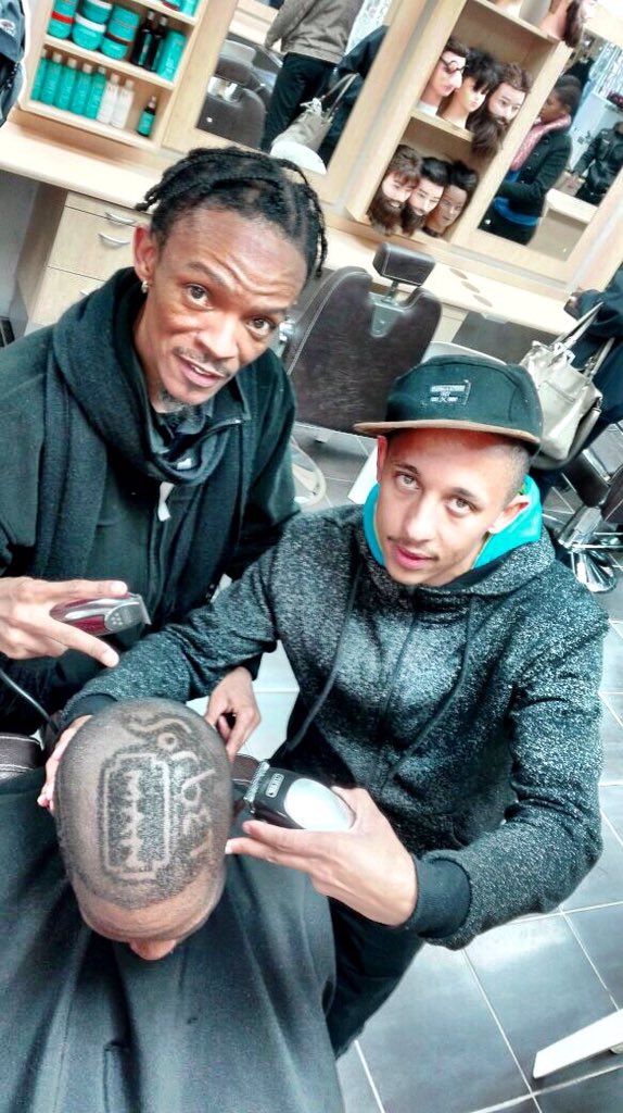 Sorbet_Man's tweet photo. Our crew have some mad skills.💈✂️👊 #Barbers #Grooming #SharpStudents https://t.co/JG2Dej4n8S