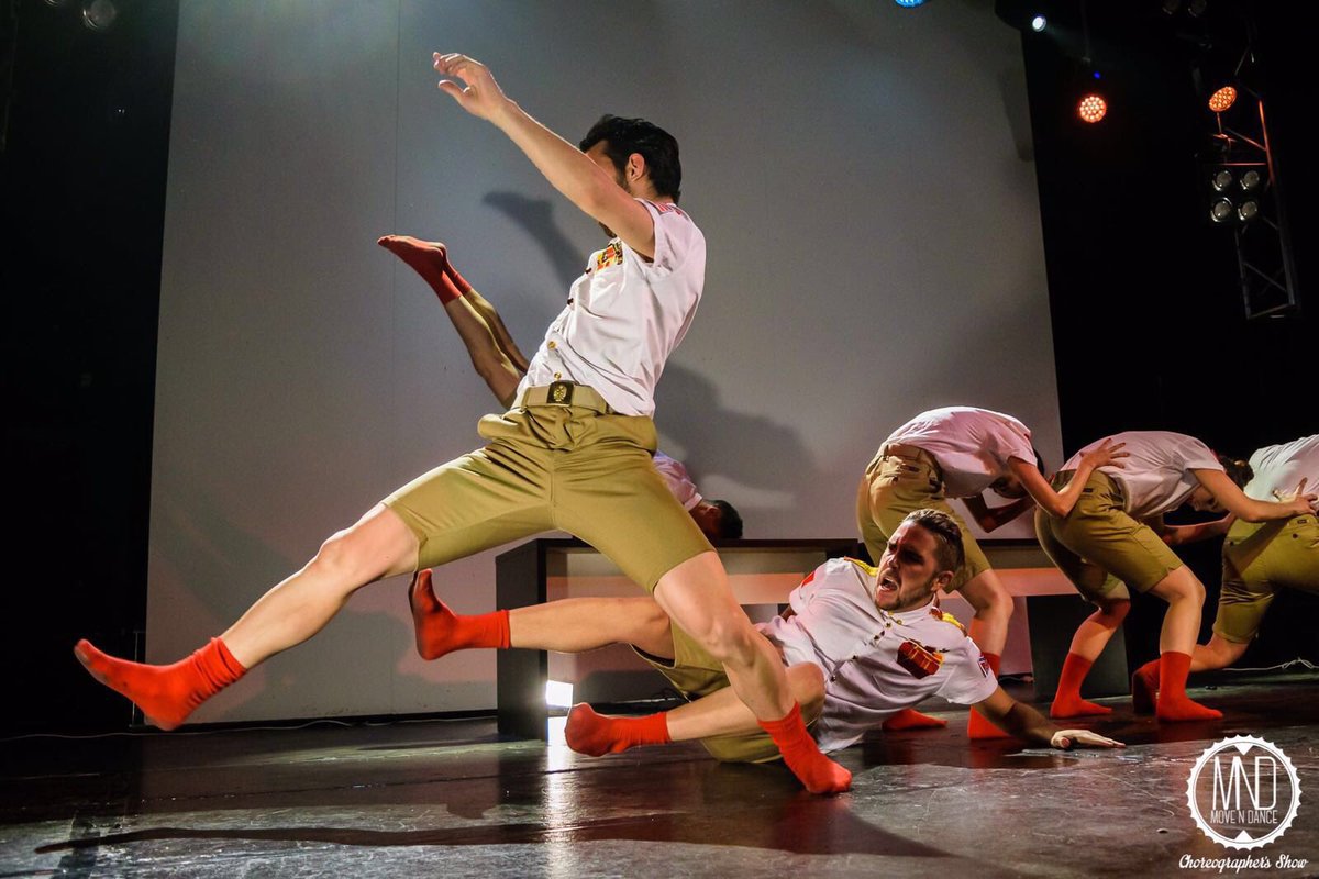 zerodanceco's tweet photo. Actuación de ZERO en el @MoveNDance. Pieza creada y estrenada en el escenario. https://t.co/vYc8UCZjqQ