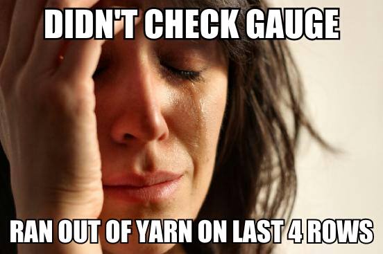TSBCrafts's tweet image. OH NO! #yarnproblems #tgif #crafts #almosttheweekend