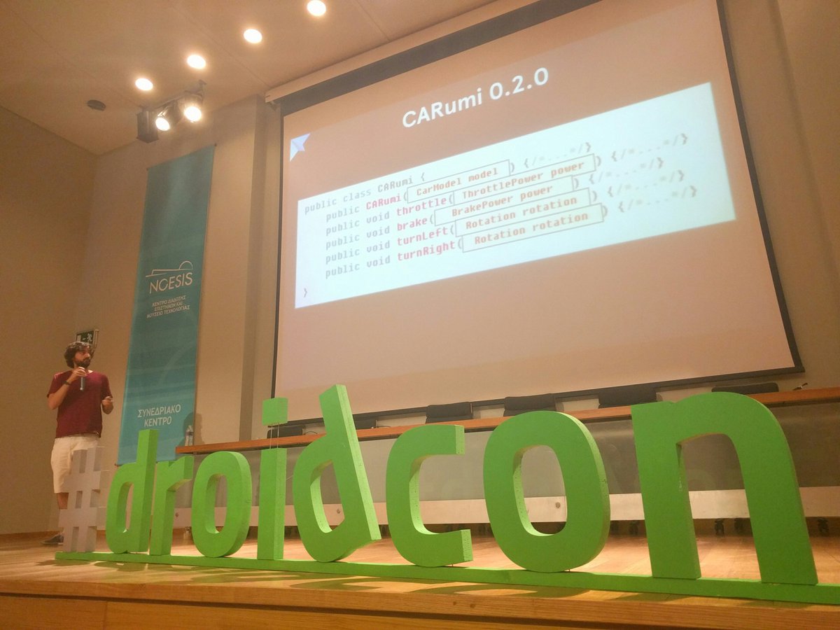 goKarumi's tweet image. "Care about your public APIs when designing software" @serchinastico at @droidconGR #SoftwareDesign #QualityMatters