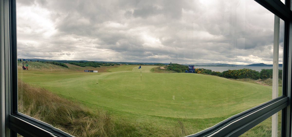 CabotHighlands's tweet photo. Room with a view @CastleStuart @AAMScottishOpen hospitality lounge https://t.co/i3UPwx036p