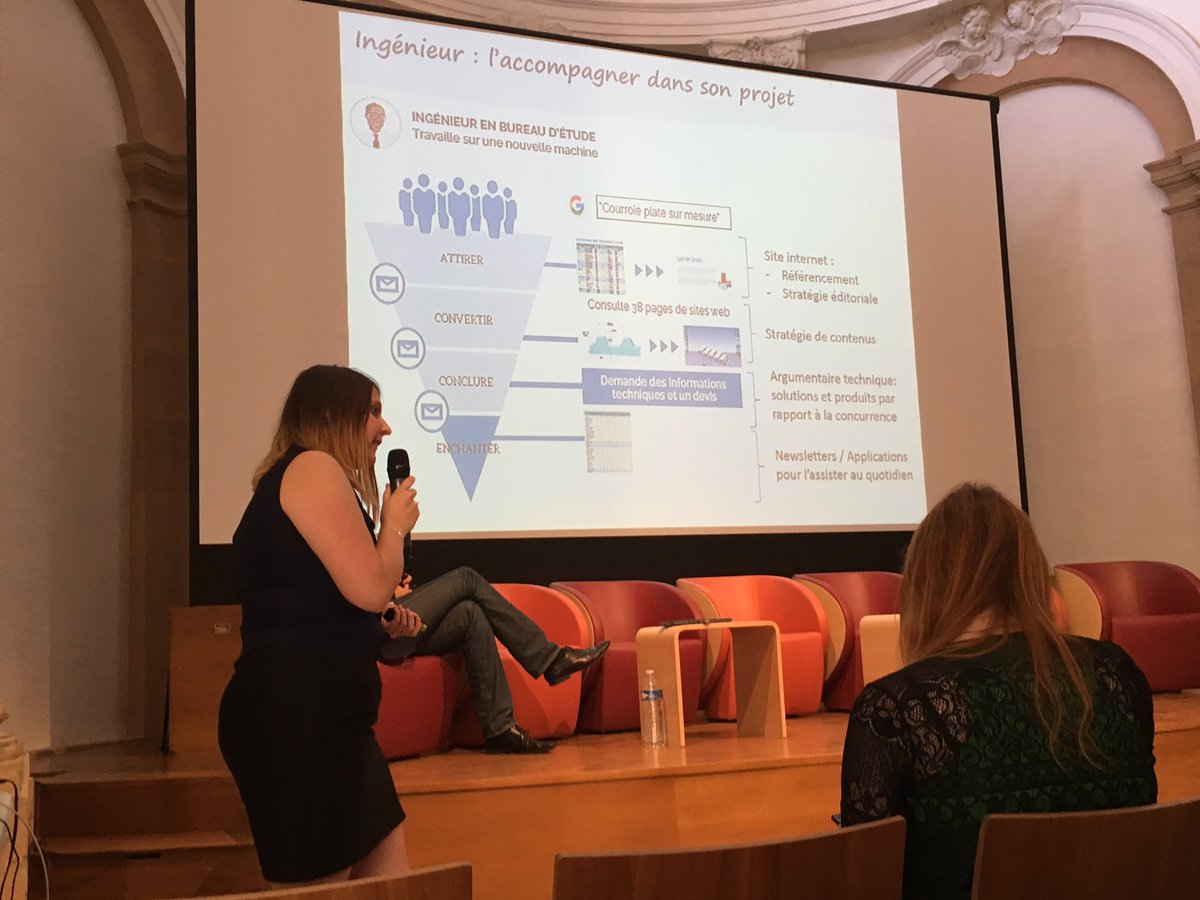 AdProgrammatic's tweet image. Belle présentation sur l&apos;#inboundmarketing au #chateaudeslumieres #cnamdigicampus