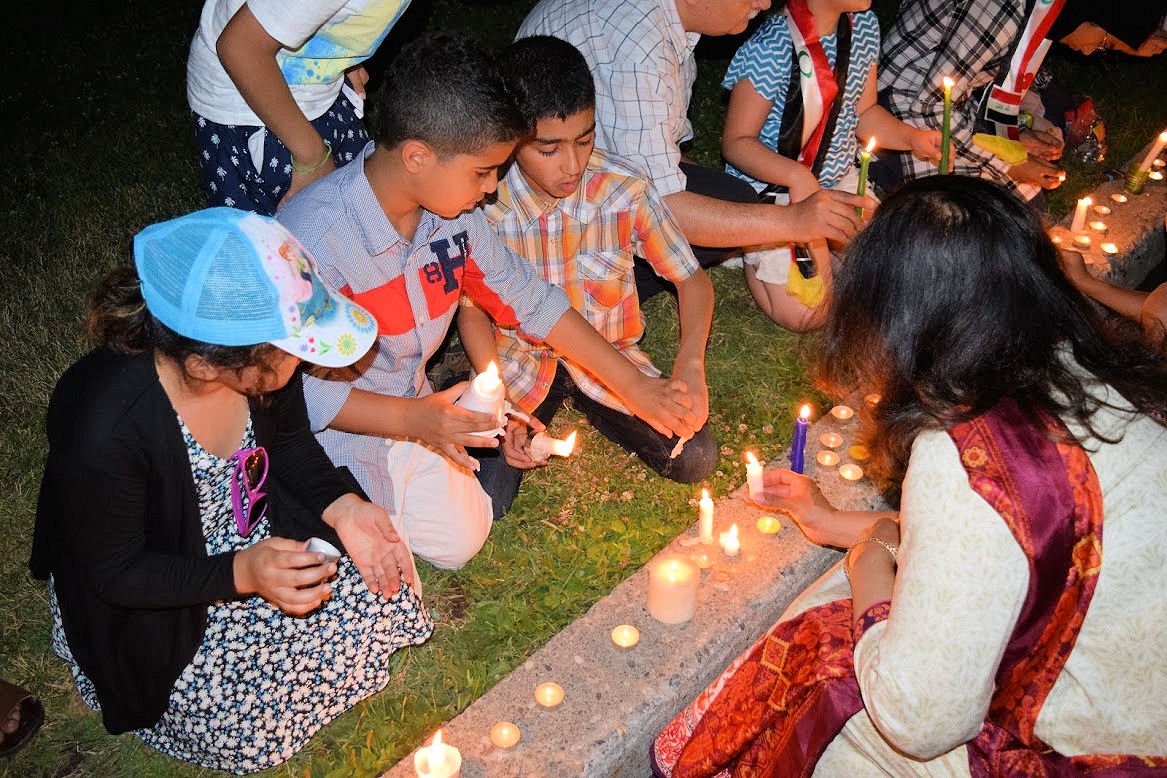SalmaZahid15's tweet photo. Was moving to stand united against terrorism at the vigil for Iraq bombing victims https://t.co/LNixA8wd5p #cdnpoli https://t.co/dB4cMVBKqq