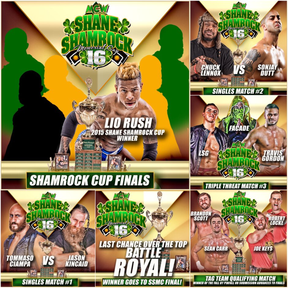 MCWWrestling's tweet photo. Who joins @itsLioRush on July 16th in the finals of #ShamrockCupXVI? Be there #Baltimore!
https://t.co/ldeuDovVkY https://t.co/VmiC2BSP5v