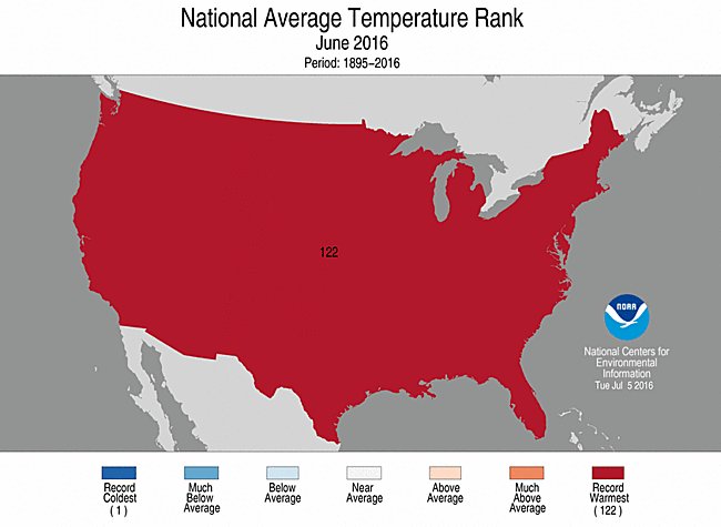 billmckibben's tweet photo. Not just your imagination. Of the 122 American Junes for which we have records, this was the hottest https://t.co/sjxceQSGxw