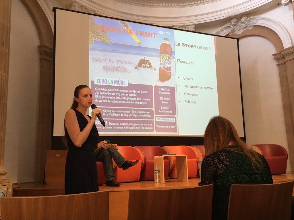 AdProgrammatic's tweet image. Dernière présentation : #Oasis et le #storytelling au #cnamdigicampus