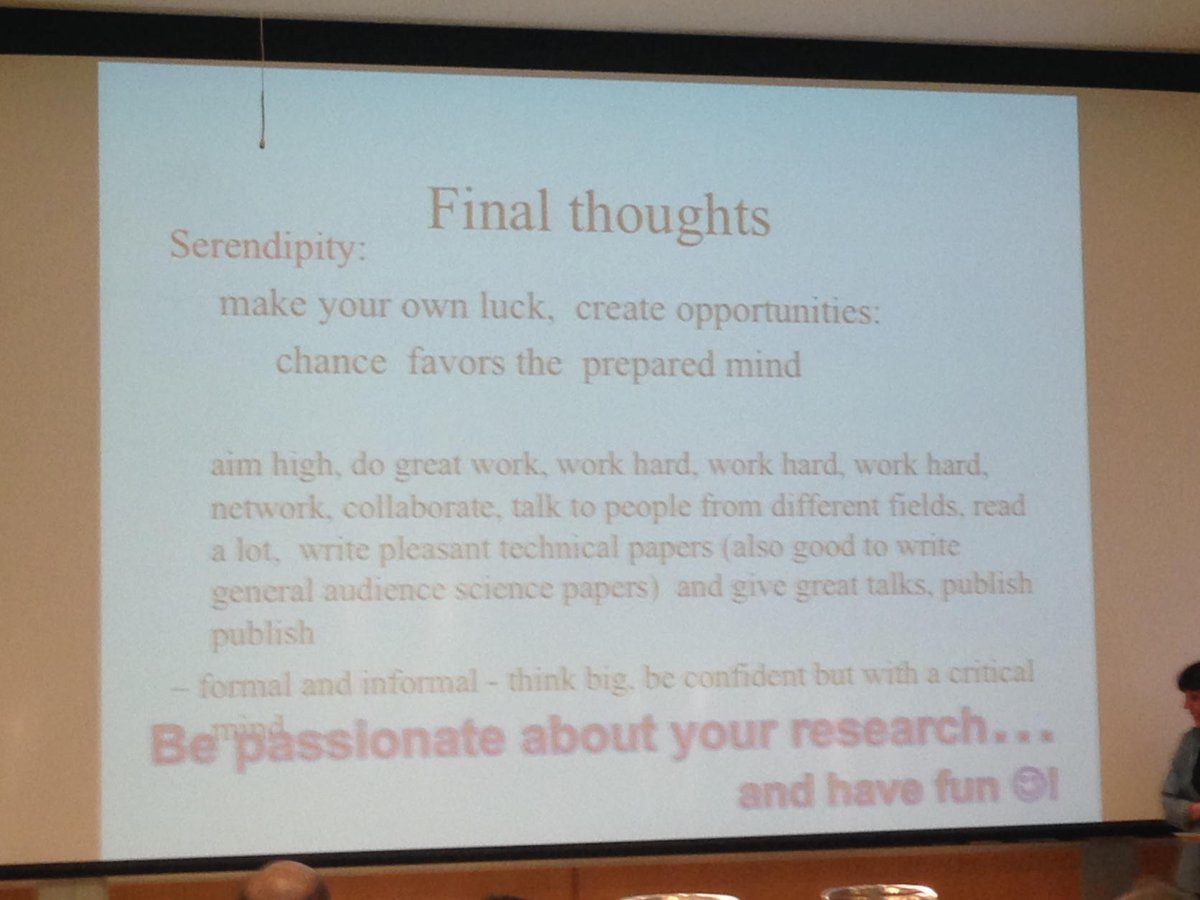 andyroyle_pwrc's tweet image. Carla Gomes , on achieving success : &quot;work hard. work hard. publish. publish. publish. serendipity doesn&apos;t hurt&quot;
